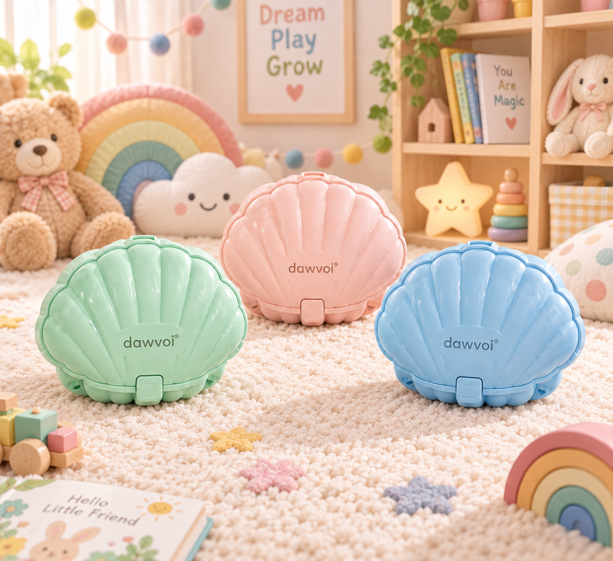 dawvoi® StoryShell 3-Pod Adventure Set