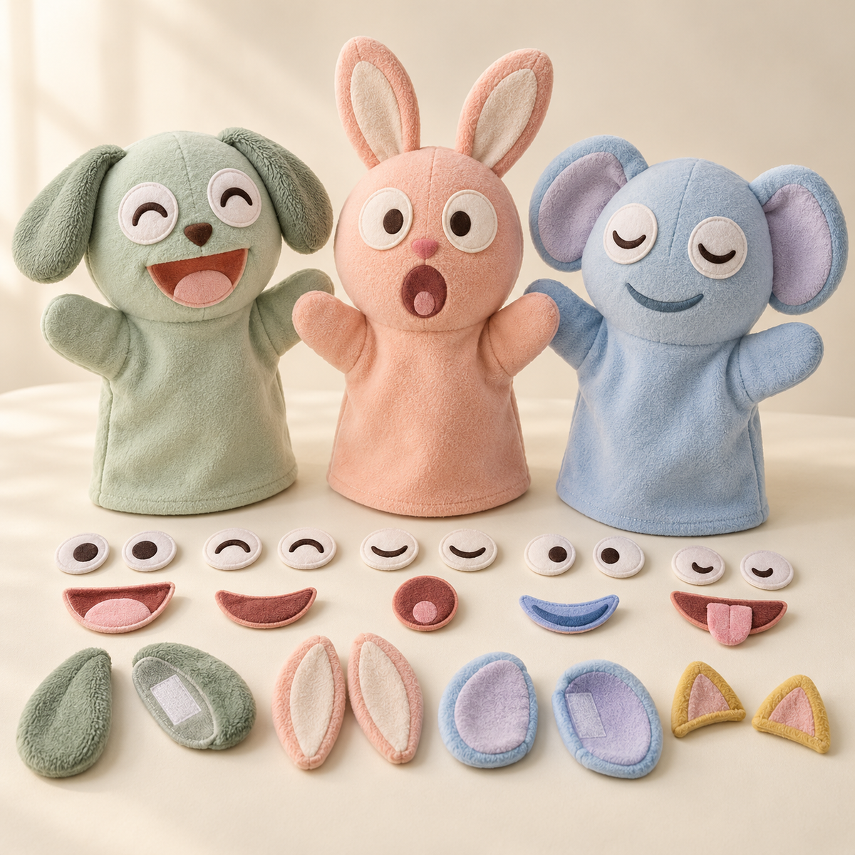 dawvoi® MoodMates Puppet Lab