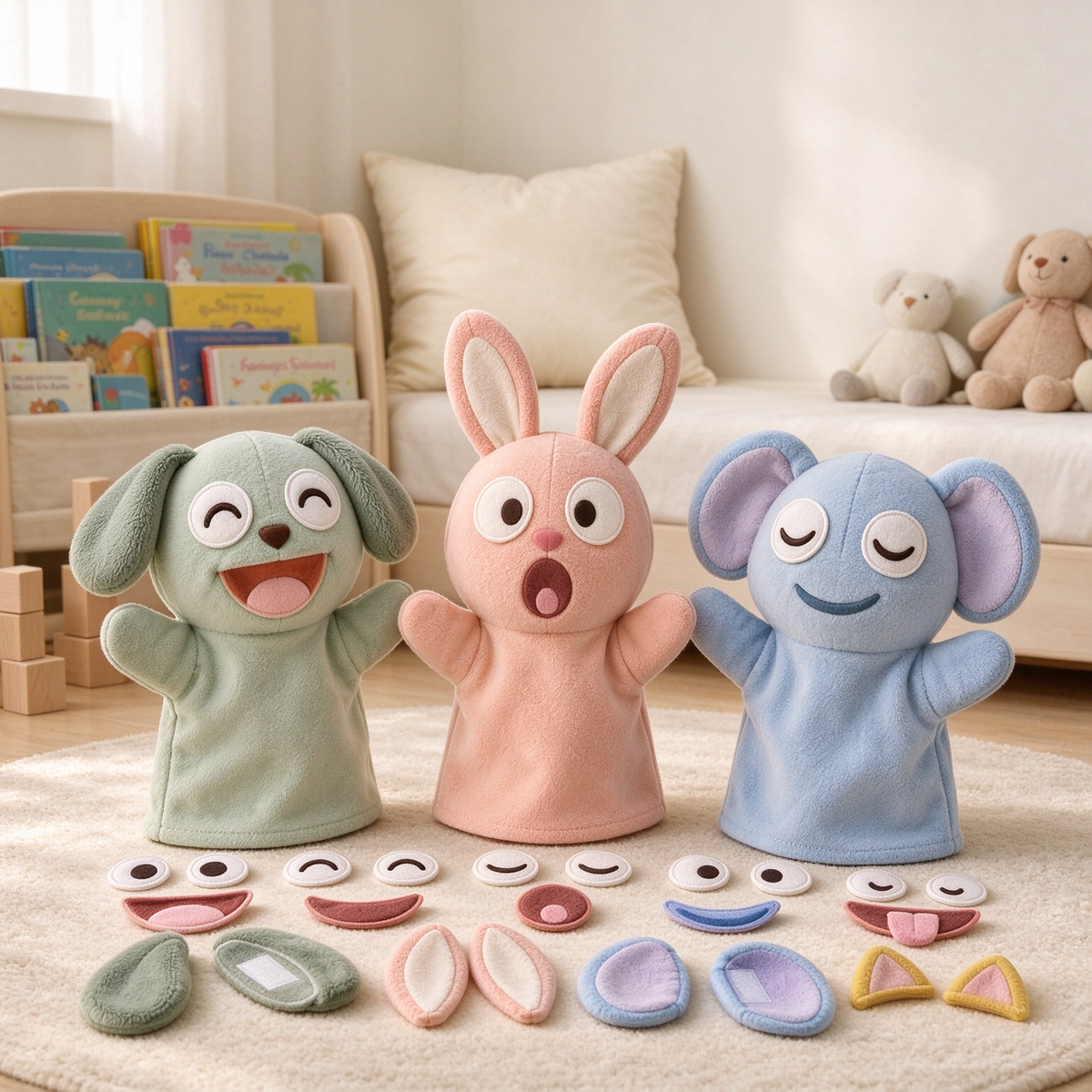 dawvoi® MoodMates Puppet Lab